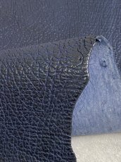 画像6: シャーク　ネイビー　サメ革　鮫革　シャークスキン (6)