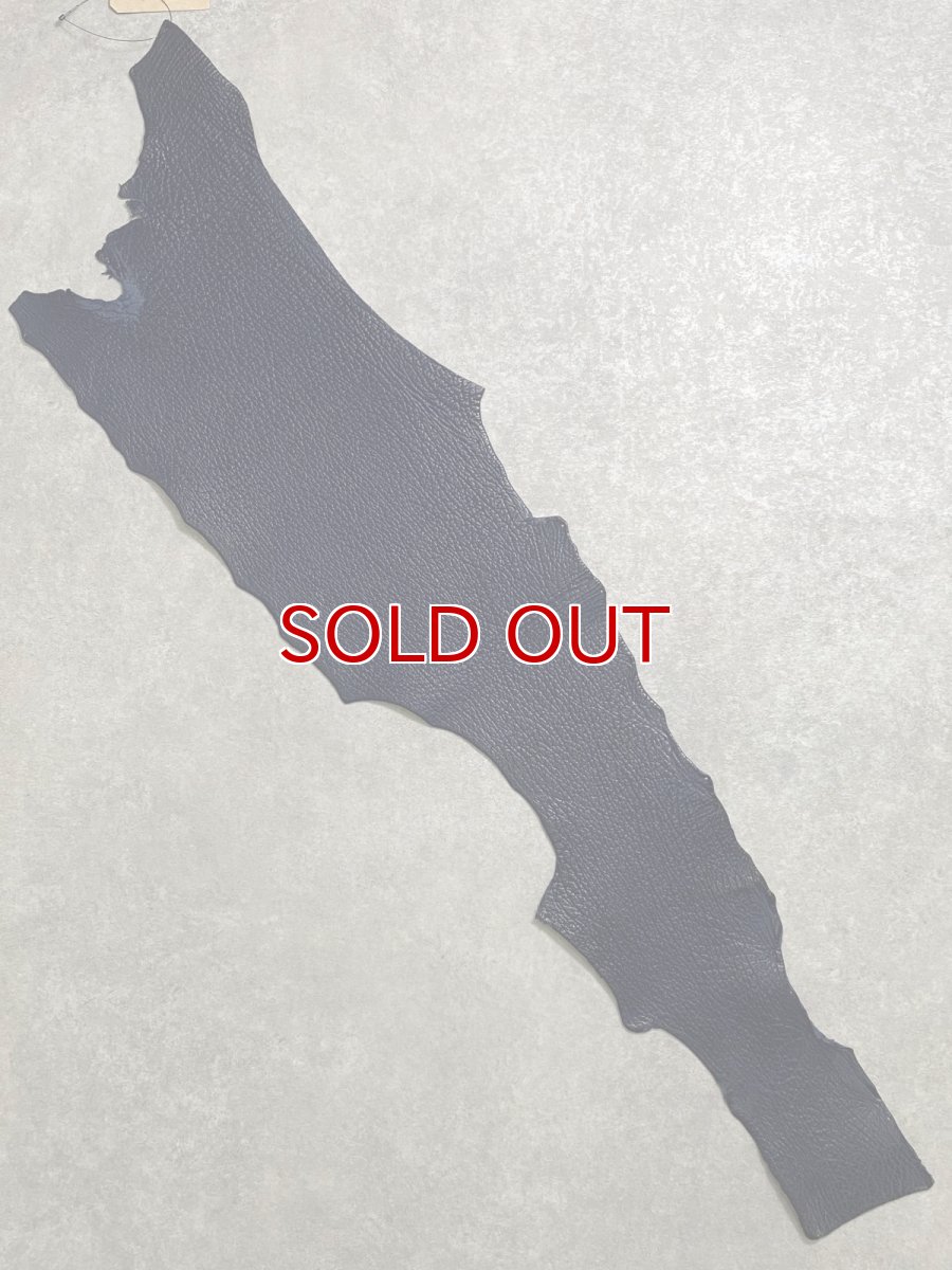 画像1: シャーク　ネイビー　サメ革　鮫革　シャークスキン (1)