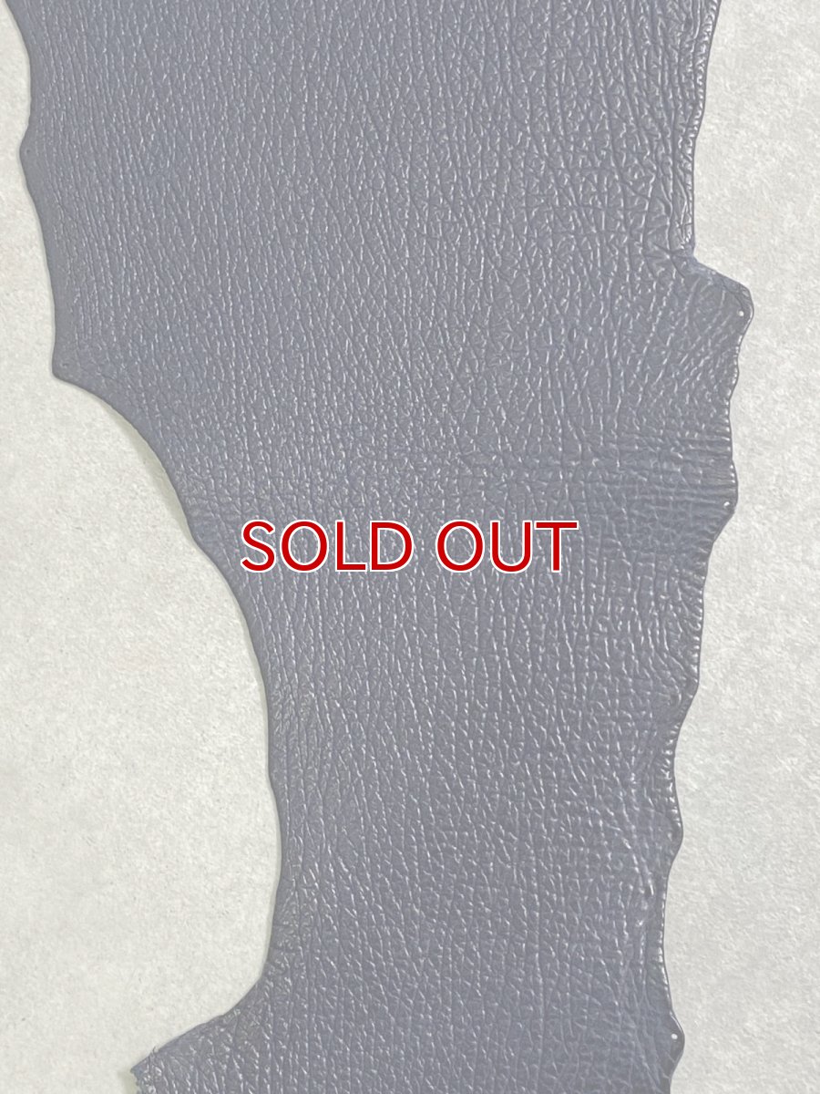 画像4: シャーク　ネイビー　サメ革　鮫革　シャークスキン (4)