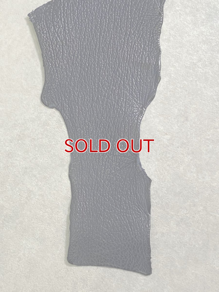 画像5: シャーク　ネイビー　サメ革　鮫革　シャークスキン (5)