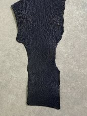 画像5: シャーク　ネイビー　サメ革　鮫革　シャークスキン (5)