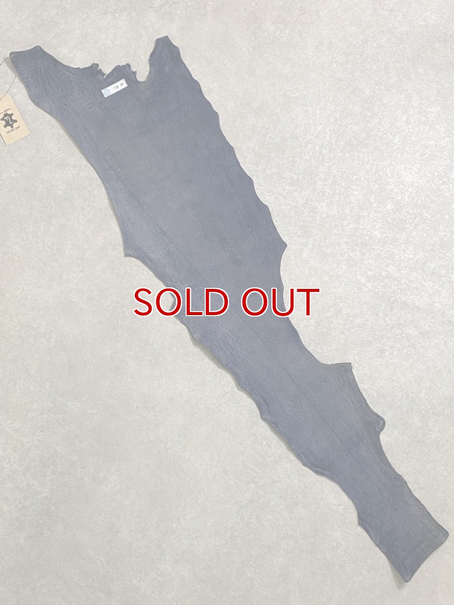 画像8: シャーク　ネイビー　サメ革　鮫革　シャークスキン (8)