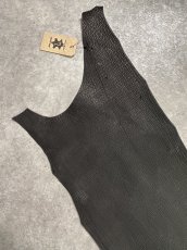 画像2: シャーク　ブラック1級　サメ革　鮫革　シャークスキン (2)