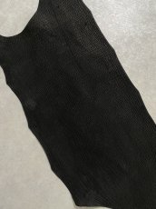 画像3: シャーク　ブラック1級　サメ革　鮫革　シャークスキン (3)