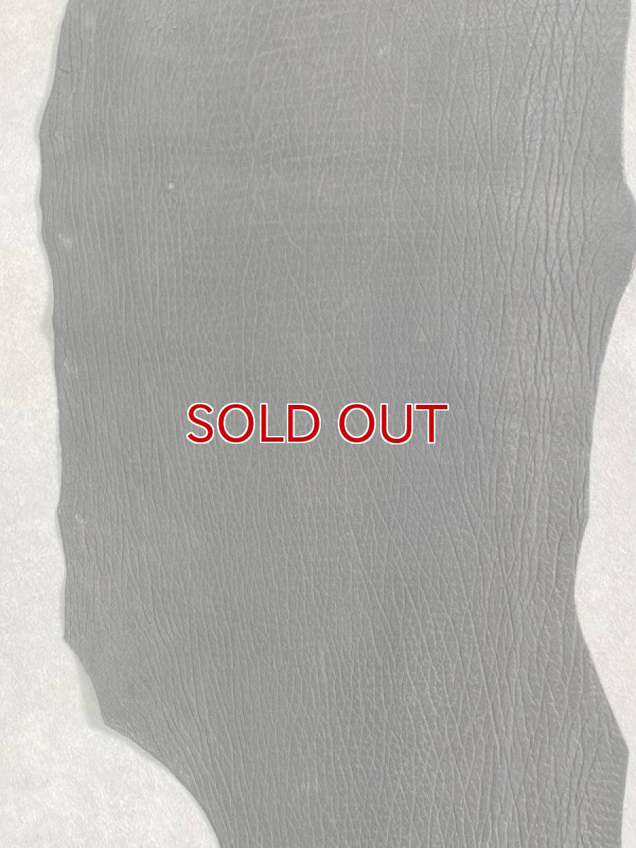 画像2: シャーク　ヌバックブラック　サメ革　鮫革　シャークスキン (2)