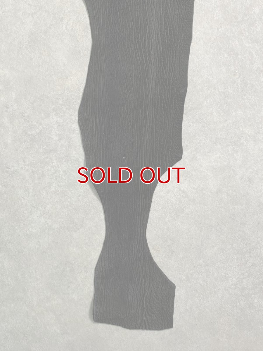 画像6: シャーク　ヌバックブラック　サメ革　鮫革　シャークスキン (6)