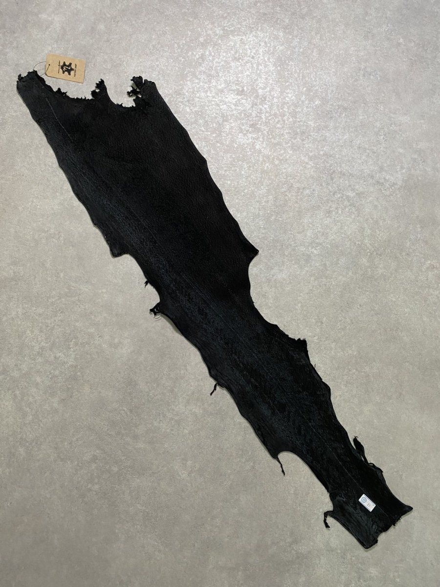 画像8: シャーク　ブラック　鮫革　シャークスキン (8)