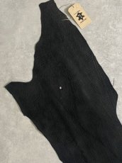 画像2: シャーク 　ヌバック　ブラック　サメ革　鮫革　シャークスキン (2)