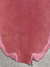 画像4: スティングレイ　吟スリ　ロング　ピンク　8インチ　エイ革　ガルーシャ (4)