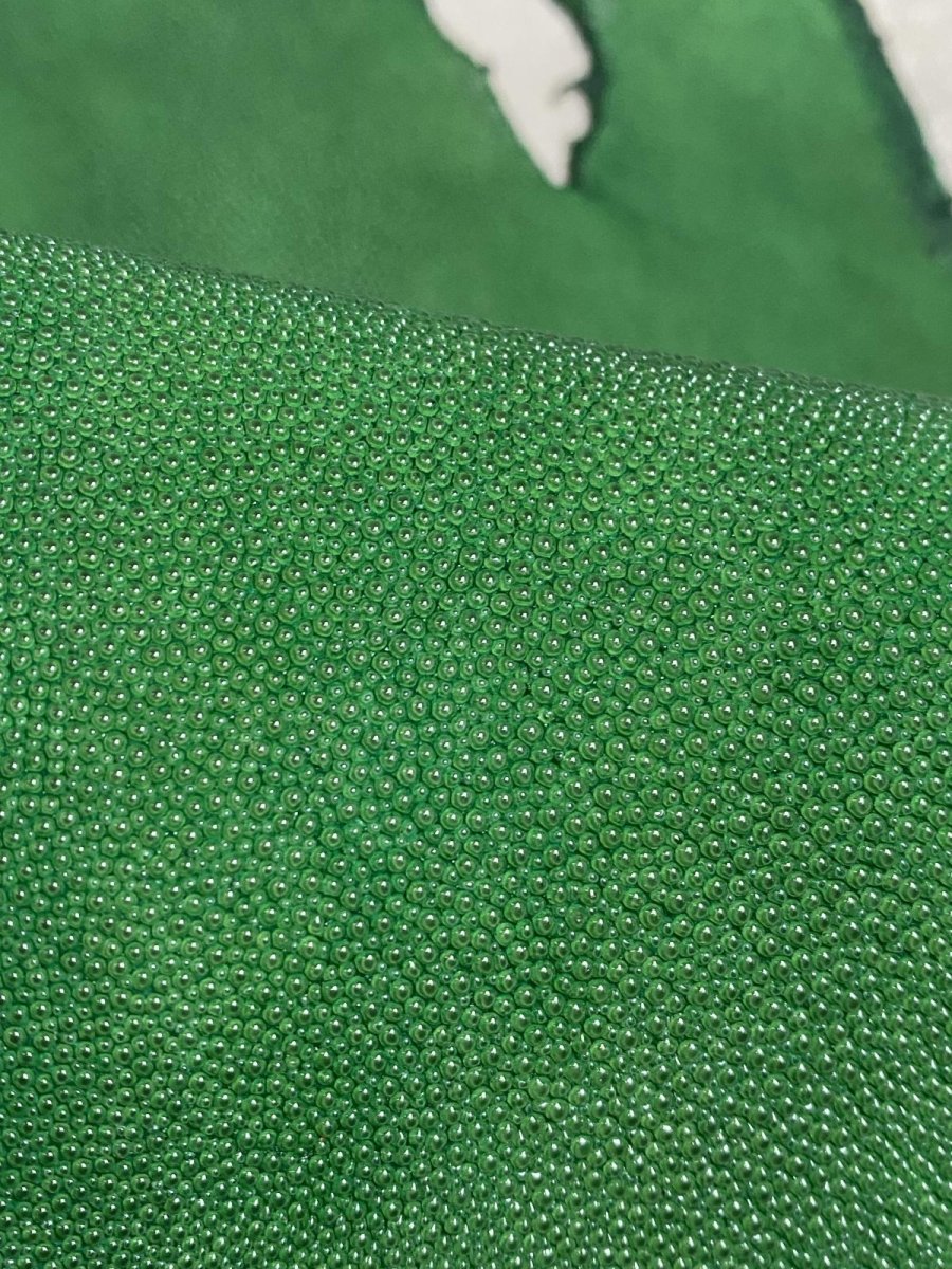 画像6: スティングレイ　グリーン　８インチ　エイ革　ガルーシャ (6)