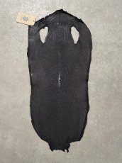 画像1: スティングレイ　吟スリ　ロング　ブラック　9インチ　エイ革　ガルーシャ (1)