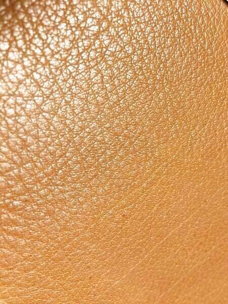 牛革 オイルレザー プルアップ 濃いオレンジ 1.4~1.5 215×93